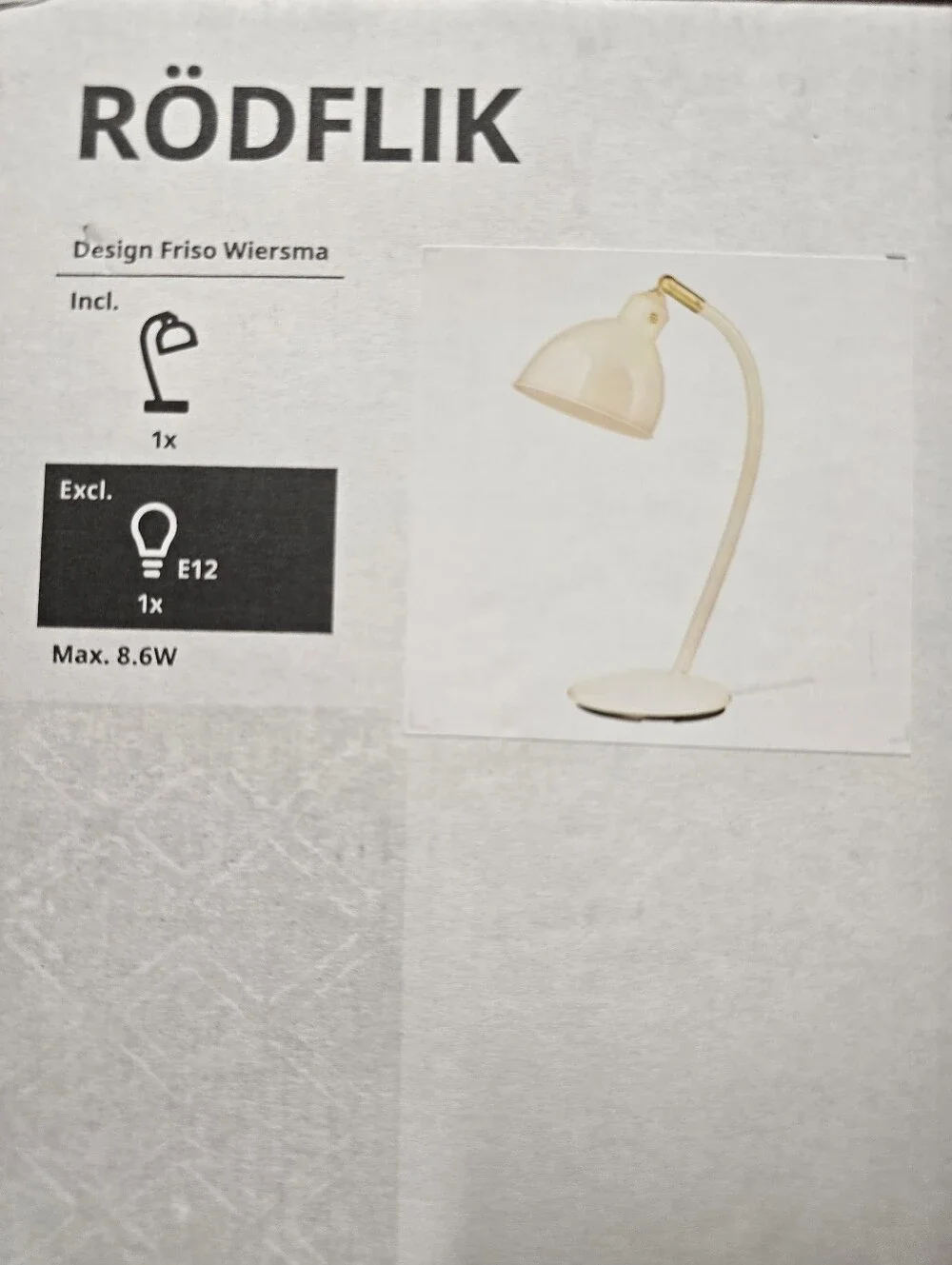 IKEA RÖDFLIK Desk Lamp